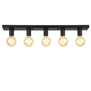 Lampa sufitowa Korinth 5-płomienna okrągła metal E27 lux.pro