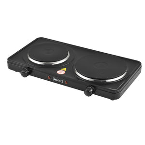 Elektrische Kochplatte Gusseisen Schwarz [in.tec] - premiumXL