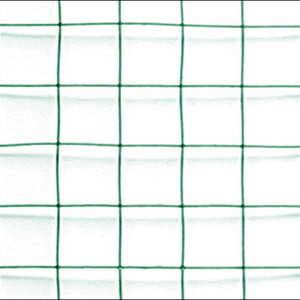 Siatka druciana (4-narożna) (1m x 5m) (zielona) Spawana siatka druciana Ogrodzenie z siatki drucianej [pro.tec]