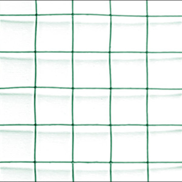 Siatka druciana (4-narożna) (1m x 5m) (zielona) Spawana siatka druciana Ogrodzenie z siatki drucianej [pro.tec]