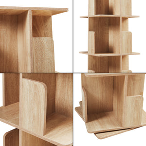 Talöpintaa regał obrotowy 129x40x40 cm [en.casa]