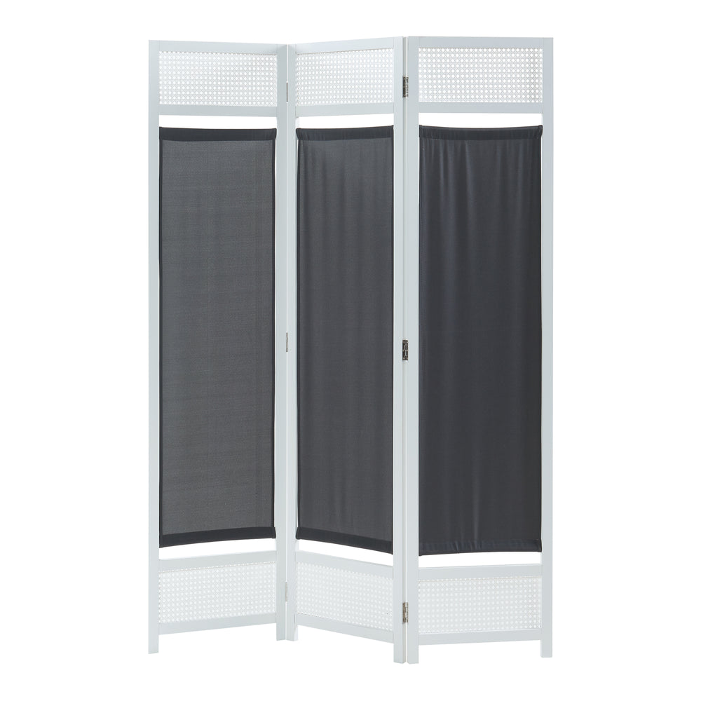 Rozdzielacz pokojowy Dorotea biały/ciemnoszary [en.casa]