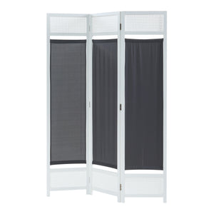 Rozdzielacz pokojowy Dorotea biały/ciemnoszary [en.casa]