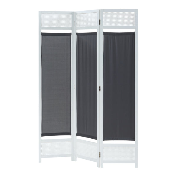 Rozdzielacz pokojowy Dorotea biały/ciemnoszary [en.casa]