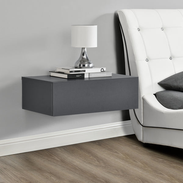 Półka ścienna Oslo z szufladą 46x30x15cm różne kolory [en.casa]