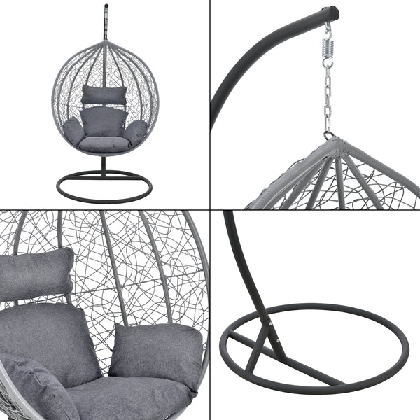 Fotel wiszący Capileira 1-osobowy różne kolory Colours en.casa