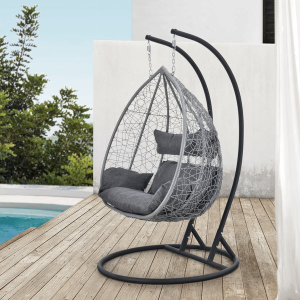 2-osobowy fotel wiszący Capileira w różnych kolorach kolory en.casa