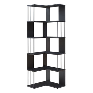 Półka narożna Afrel 160x54x54 cm [en.casa]