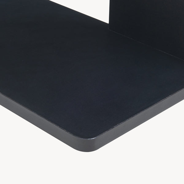 Półka narożna Afrel 160x54x54 cm [en.casa]