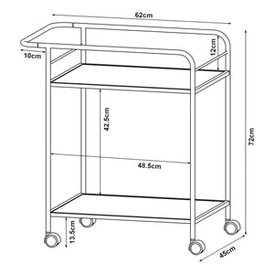Wózek do serwowania otworów [en.casa]