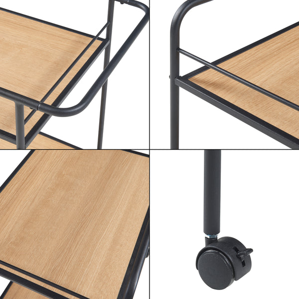 Wózek do serwowania otworów [en.casa]