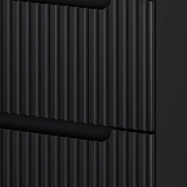 Szafka pod umywalkę Skelbolu z ryflowanym frontem [en.casa]