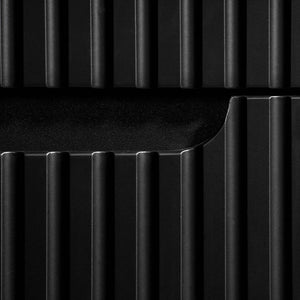 Szafka podumywalkowa Skelbolu z rowkowanym frontem [en.casa]