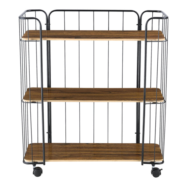 Wózek boczny Laer z 3 półkami w różnych kolorach en.casa