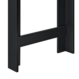 Stół barowy Danderyd 120x60x106 cm z 3 schowkami [en.casa]