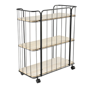 Wózek boczny Laer z 3 półkami w różnych kolorach en.casa