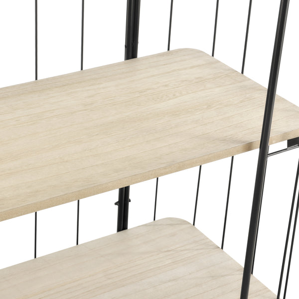 Wózek boczny Laer z 3 półkami w różnych kolorach en.casa