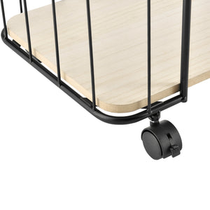 Wózek boczny Laer z 3 półkami w różnych kolorach en.casa