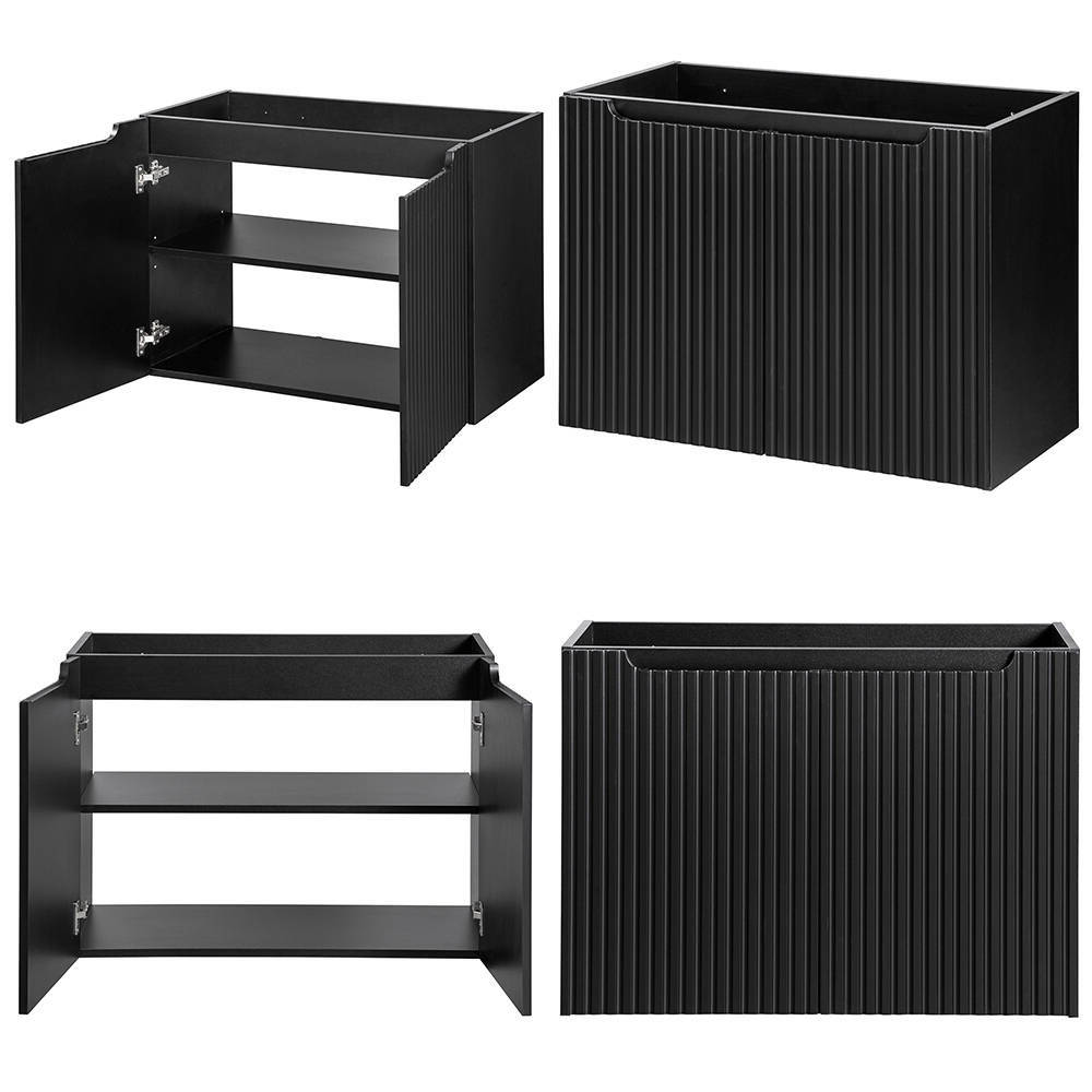 Szafka podumywalkowa Skelbolu z drzwiami [en.casa]