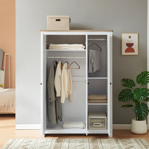 Szafa Vasand 175x120x52 cm [en.casa]