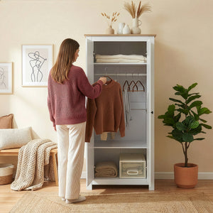 Szafa na ubrania Trorjam [en.casa]