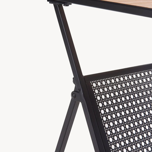 Stolik boczny ze stojakiem na gazety Jäller [en.casa]