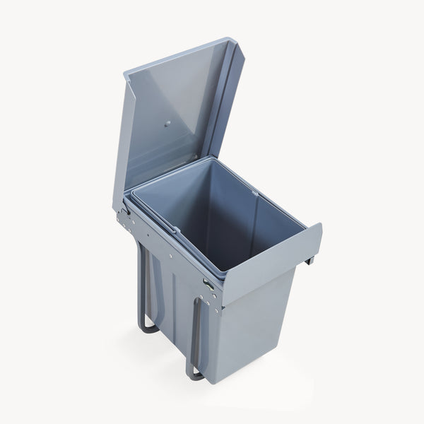 Wbudowany kosz na śmieci Froland 2/3 komory Szary różne wersje [en.casa]