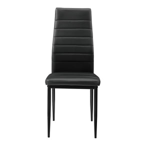 [en.casa]® Stół szklany 105x60 cm + krzesło skóra PU 4 szt. (różne kolory)