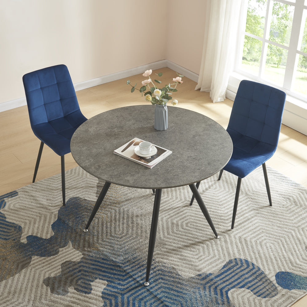 Esstisch Fitjar Beton - Optik in versch. Größen [en.casa] - premiumXL