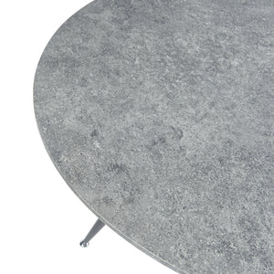 Stół do jadalni Fitjar o wyglądzie betonu w różnych rozmiarach. rozmiary [en.casa]