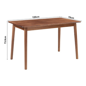 Stół jadalniany Klijori drewno [en.casa]