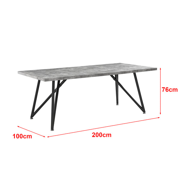 Stół jadalniany Sävsjö 200x100x76cm różne kolory en.casa