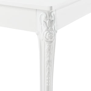 Stół do jadalni Lüneburg w różnych rozmiarach Rozmiary Biały en.casa