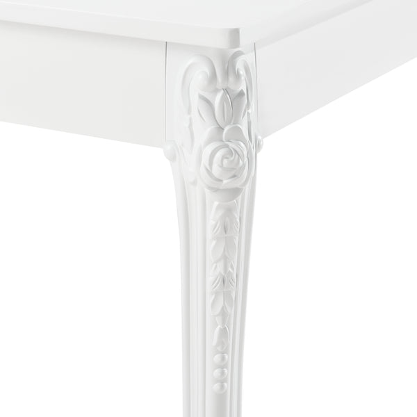 Stół do jadalni Lüneburg w różnych rozmiarach Rozmiary Biały en.casa