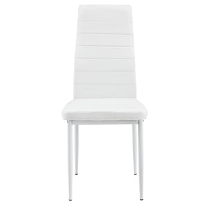 [en.casa]® Zestaw do kuchni jadalny stół 140x60 cm + krzesło 6 szt. (różne kolory)