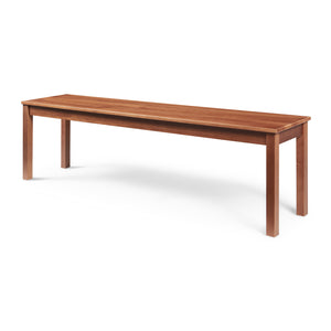 Drewniana ławka do jadalni Trerunulu [en.casa]