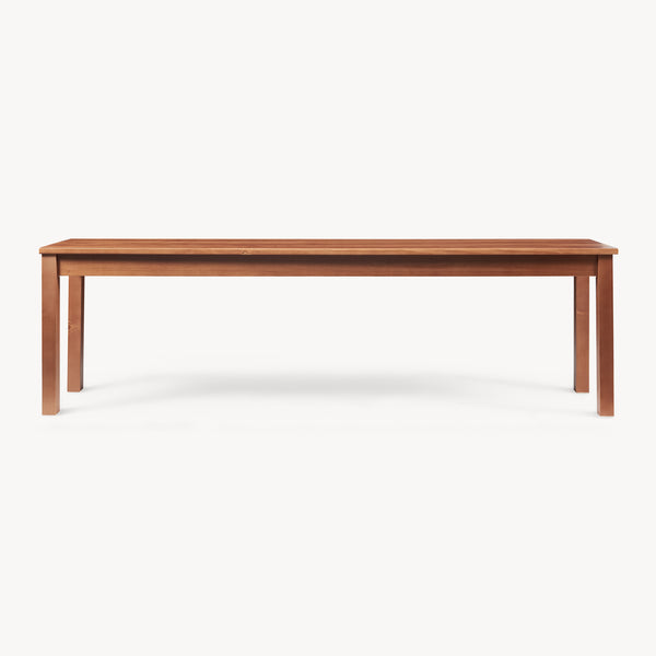 Drewniana ławka do jadalni Trerunulu [en.casa]