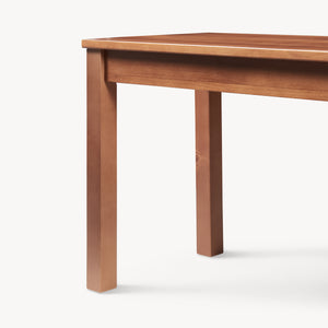 Drewniana ławka do jadalni Trerunulu [en.casa]