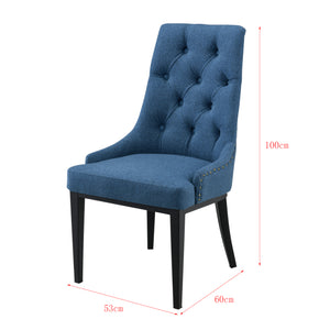 Krzesło do jadalni Chester 100x53x60 cm [en.casa]