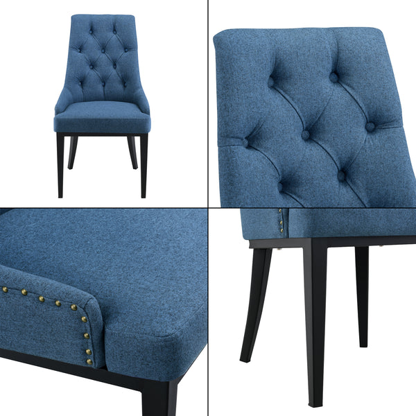 Krzesło do jadalni Chester 100x53x60 cm [en.casa]