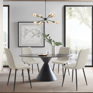 Krzesło do jadalni Elsern zestaw 4 [en.casa]