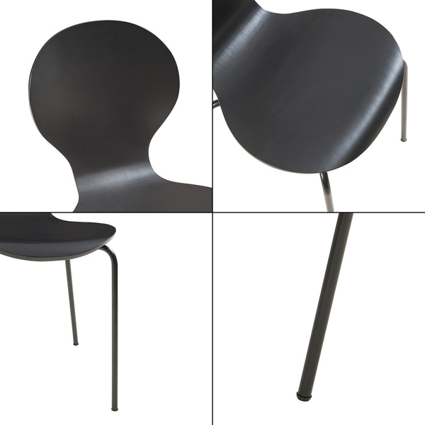 Krzesło do jadalni Etne zestaw 4 [en.casa]