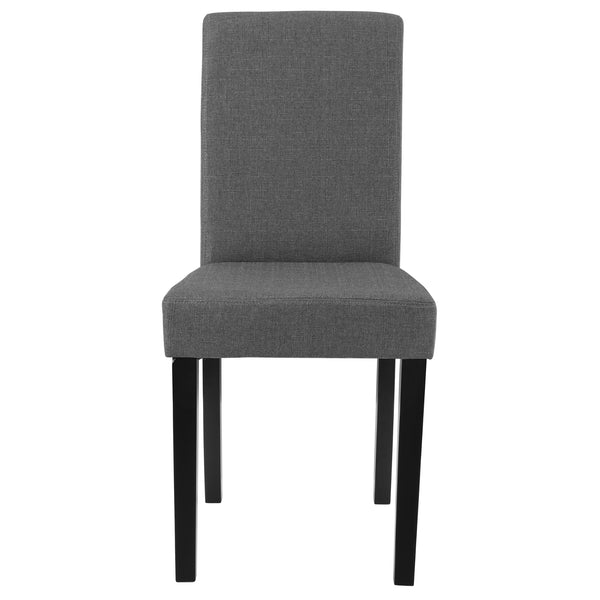 Zestaw krzeseł do jadalni Hamburg tekstylny [en.casa]