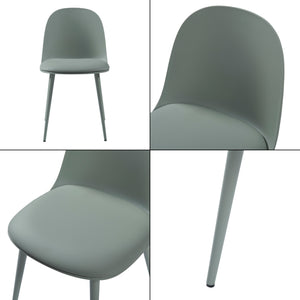 Krzesło do jadalni Kangasala zestaw 2 szt. w różnych kolorach [en.casa]