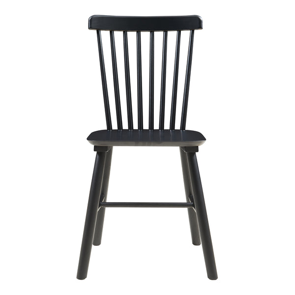 Krzesło do jadalni Karmoy zestaw 2 szt. drewno [en.casa]