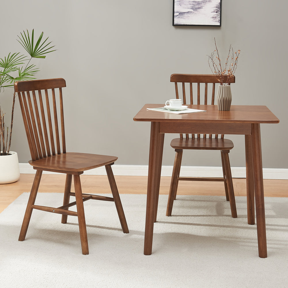 Krzesło do jadalni Karmoy zestaw 2 sztuk drewno [en.casa]