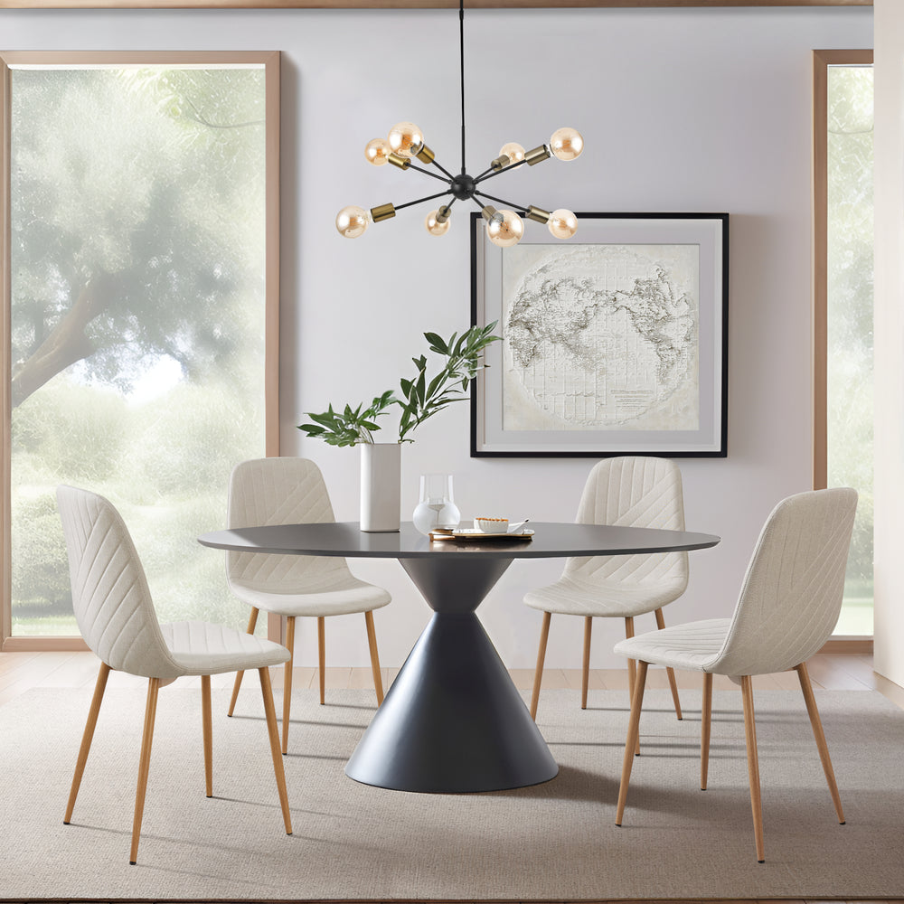 Krzesło do jadalni Köfering zestaw 4 [en.casa]