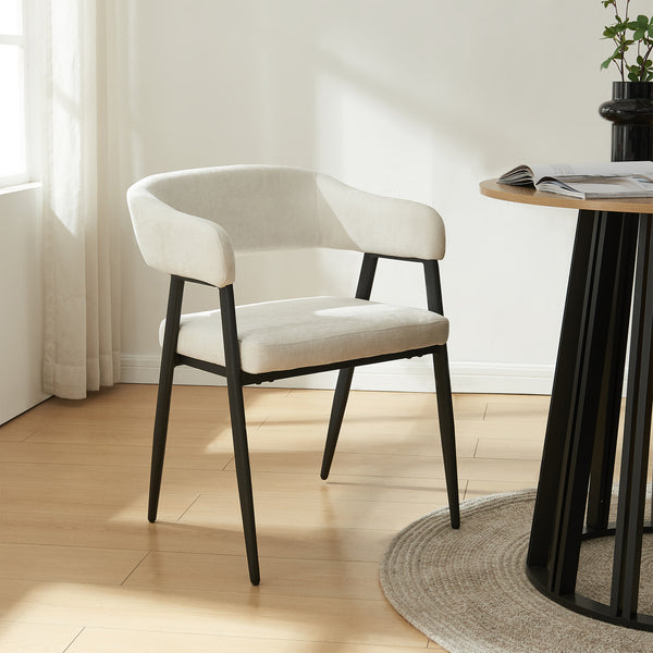 Zestaw krzeseł do jadalni Kohlmand [en.casa]