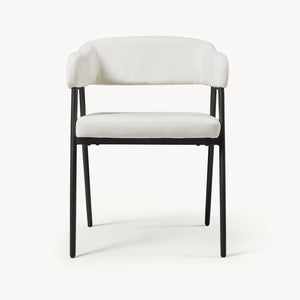 Zestaw krzeseł do jadalni Kohlmand [en.casa]