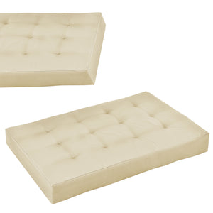 Grube piankowe poduszki do kanap z euro-palet